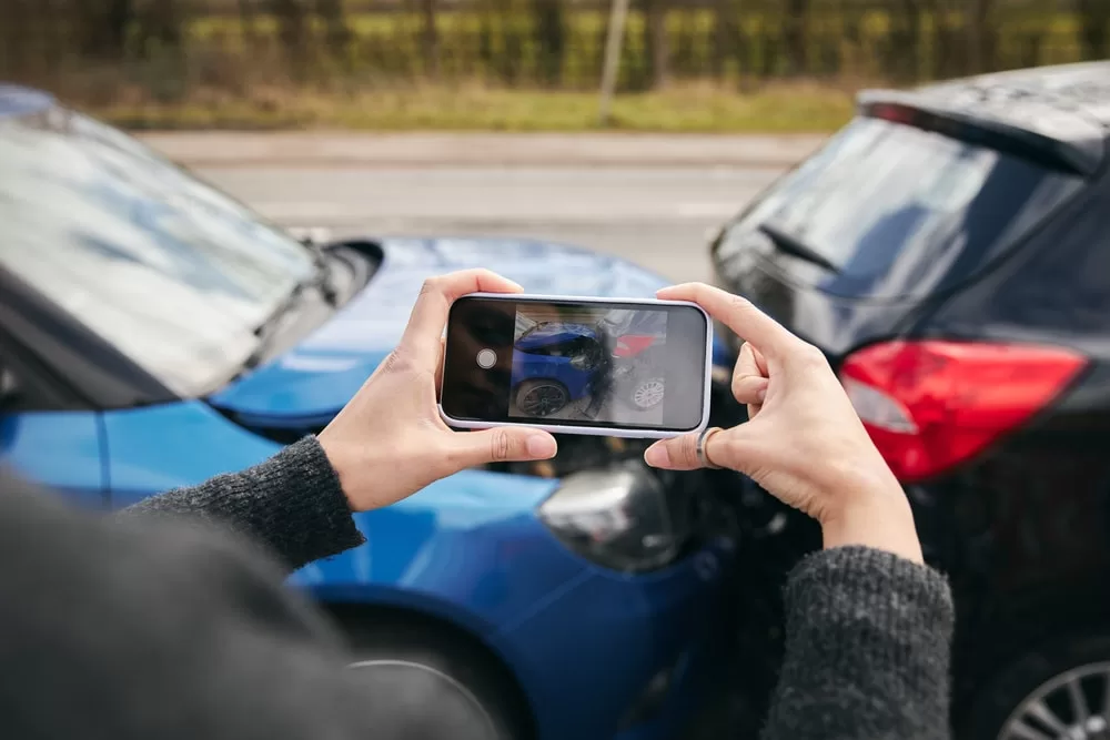 Photo of a Car Accident Scene