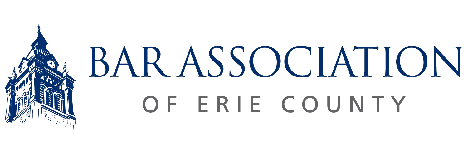 Bar Association of Erie County logo